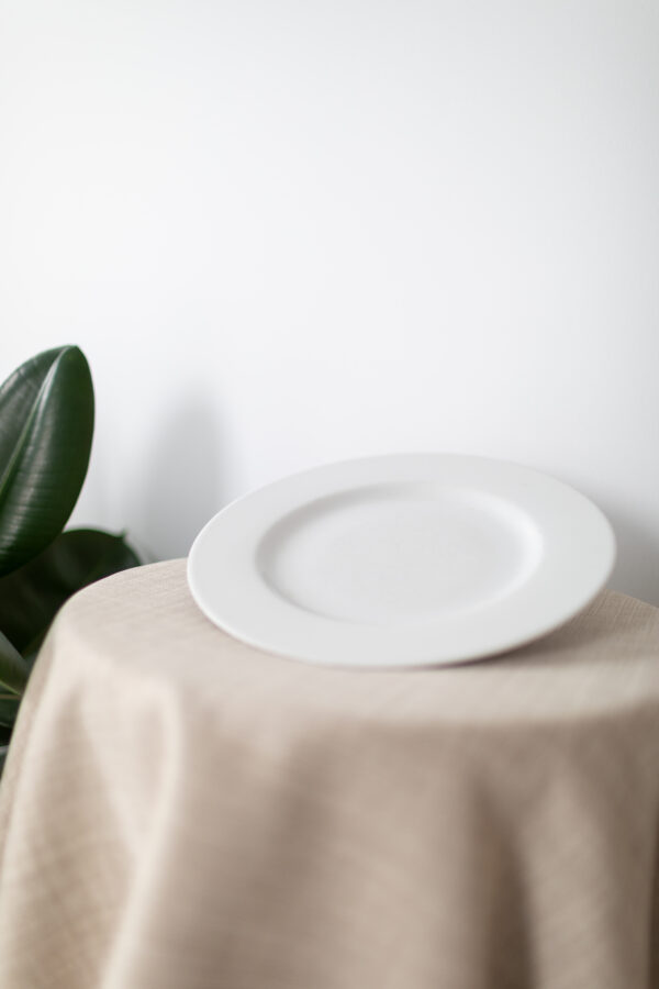 Assiette Joséphine – Grande assiette en porcelaine
